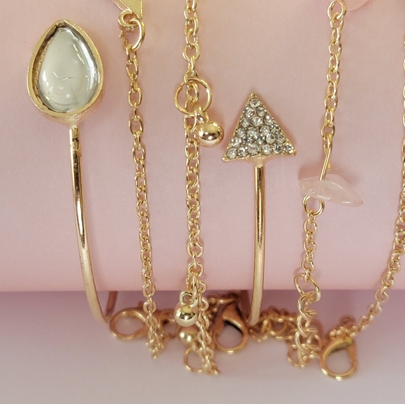 Stack-able bracelet set - Picture 5 of 7